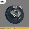 Oranos Outdoor Decorative Bollard Light Black E27 30cm | 181-H30 | غلوب تصوينة اسود