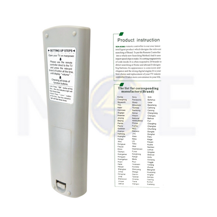 SUOER Universal TV Remote control For all LCD/LED TVs | SON-303EX