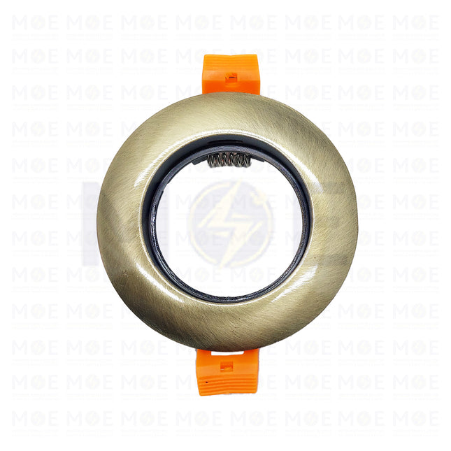 Onlex downlight / Spotlight Frame MR16 Recessed Fix Circular Bronze 6cm | سبوت فارغ مدور مخفي برونز ثابت
