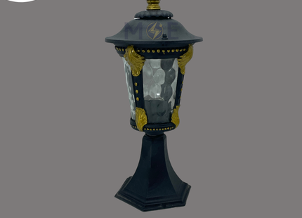 Cuperlight Outdoor Lantern Pedestal Light Black E27 43cm | FL5184S1(S) | فانوس تصوينة اسود