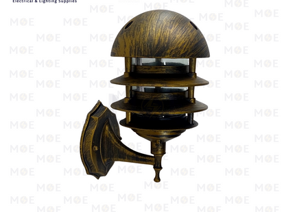 Outdoor Lantern Wall Light Bronze E27 30cm | FL3023A | فانوس حائط برونز