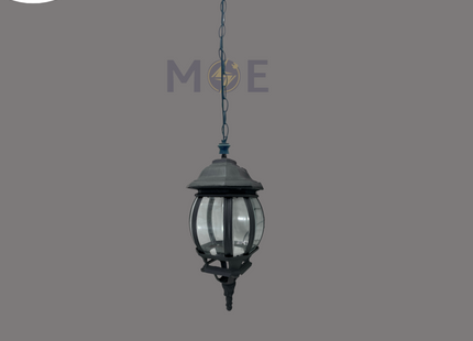 Cuperlight Outdoor Lantern Pendant Light Small Bulk Black E27 | YW-3208S-HL | فانوس تنزيلة منفخ صغير اسود