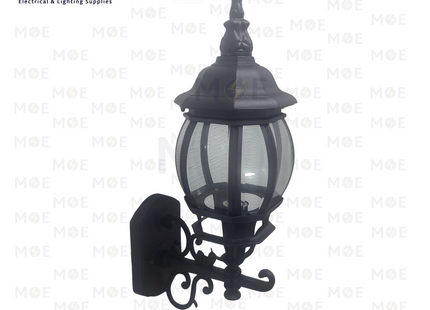 Outdoor Lantern Wall Light Black E27 50cm | FL5001D(S)BK | فانوس حائط اسود