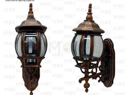 Outdoor Lantern Wall Light Bronze E27 45cm | FL5003D(S) | فانوس حائط برونز