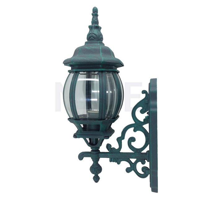 Outdoor Lantern Wall Light Green E27 50cm | FL5003D(S)