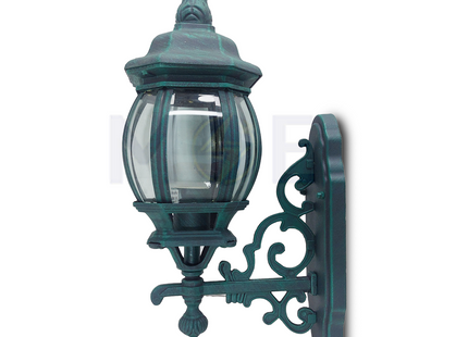 Outdoor Lantern Wall Light Green E27 50cm | FL5003D(S)