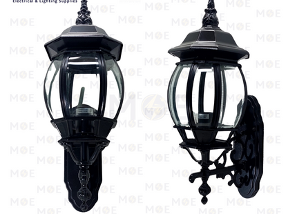 Outdoor Lantern Wall Light Black E27 54cm | FL5003D(M) BK | فانوس حائط اسود