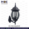 Outdoor Lantern Wall Light Black E27 40cm | FL5003B(M) BK