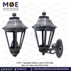 Cuperlight Outdoor Lantern Wall Light Silver E27 40cm | M115W5UP BS