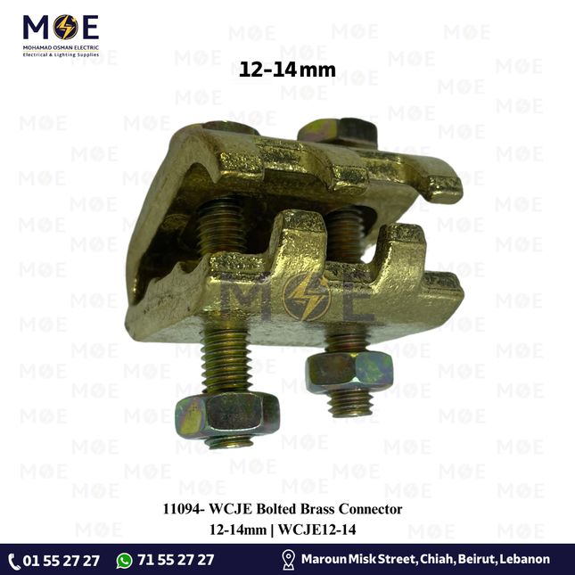 WCJE Bolted Brass Connector 12-14mm | WCJE12-14