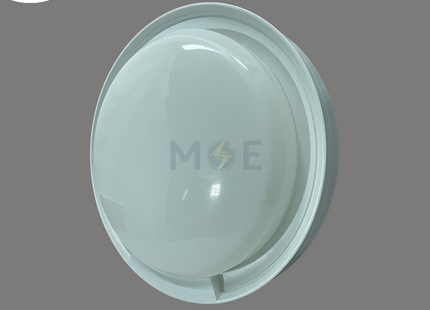 MEGAMAN LED IP65 Waterproof Ceiling Light / Downlight Surface Circular White Daylight 28x6.2cm 2000Lm 24w | ZDL1110-Y | غلوب سقف/ حائط بلافونيه ليد مطري مدور نافر ظاهر ابيض دايلايت