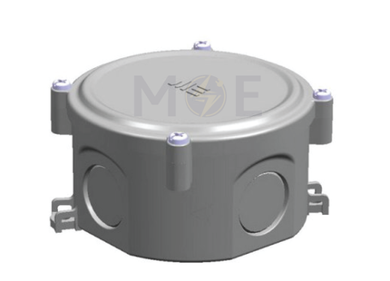 Mete Enerji IP67 Surface Distribution Mounting Box Round 80x45mm | 40200605 | علبة مدورة ظاهرة