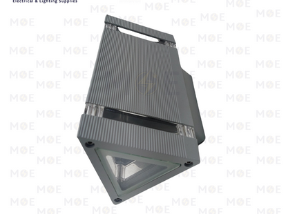 Outdoor UP & Down Wall Light Triangular Gray 2xGu10 23cm | AK814 | ابليك حائط فارغ طلوع نزول رمادي
