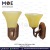 Single Arm Wall Sconce Light Amber E27 | F578