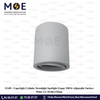 Cuperlight Cylinder Downlight Spotlight Frame MR16 Adjustable Surface White GU10 60x135mm