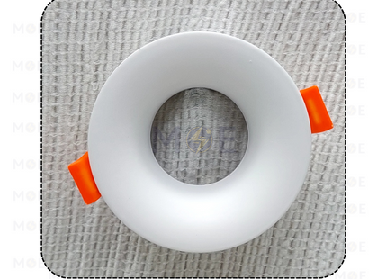 OB downlight / Spotlight Frame MR16 White Recessed Fix Circular Trimless 7.5cm | سبوت فارغ ترملس مدور مخفي ابيض ثابت