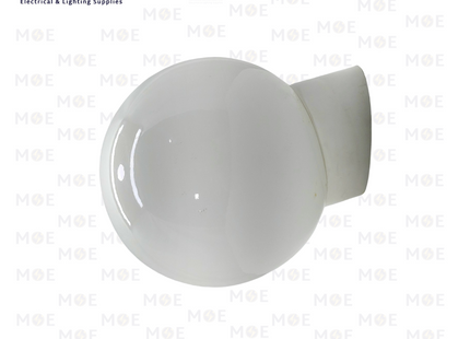 Bathroom Glass Sphere Light Milky E27 | 636 02 Opal | بول حمام زجاج حليبي
