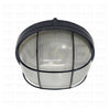 Round Bulkhead Lamp Ceiling Surface Light With Grid Large Black E27  FL8008(L) - هيبلو سقف فارغ مدور مع شبك اسود حجم كبير
