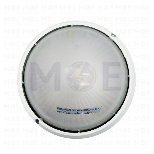 Waterproof Ceiling Light Fixture Surface Circular White Small E27  FL8017(S) - 11174- Waterproof Ceiling Light Fixture Surface Circular White Small E27  FL8017(S) (1)