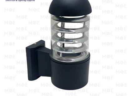 Oranos Outdoor UP Wall Light Single Head Black E27 23cm | 4905 | ابليك حائط فارغ طلوع اسود