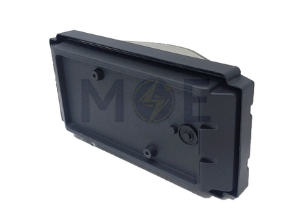 Waterproof Bulkhead Lamp Wall Surface Light With Grid Black E27 | 8024