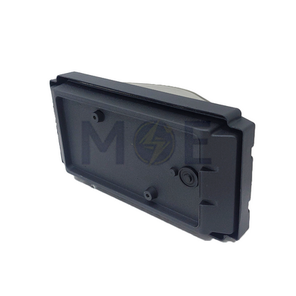 Waterproof Bulkhead Lamp Wall Surface Light With Grid Black E27 | 8024