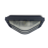 Waterproof Bulkhead Lamp Wall Surface Light With Grid Black E27 | 8024