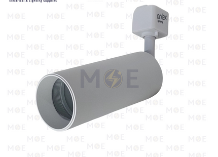 Onlex Track Light Head Spot White 14x5.5cm GU10 | LX-304 | سبوت سكة كعب ستارتر فارغ ابيض