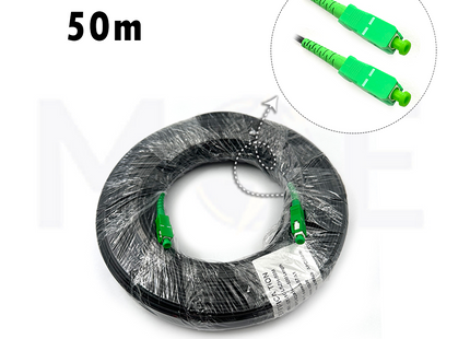 Self Support Drop fiber optic patch cable | Optical Patch Cord | Single Mode SC/APC 1Core 50mt