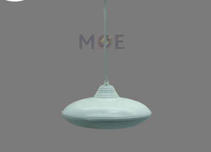 Goldenlight LED COB Low Bay Pendant Light White Warmwhite 15W | MDUFO-1/WH-15W | تنزيلة ليد هاي باي ابيض ورم وايت