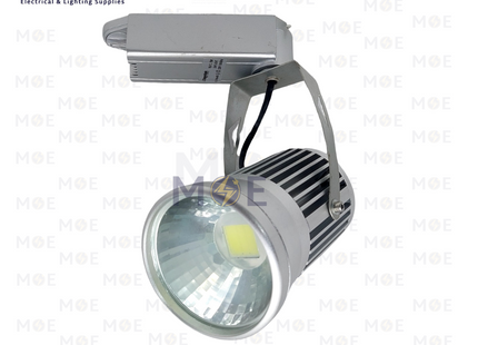 Cuperlight LED COB Track Light Head Spot Silver Daylight 25W | RB-TL25W | سبوت ليد سكة فضي دايلايت