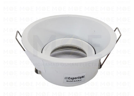 Cuperlight downlight  Spotlight Frame MR16 White Recessed Adjustable Circular Trimless 7.5cm  AK-219A - سبوت فارغ ترملس مدور مخفي ابيض متحرك (2)