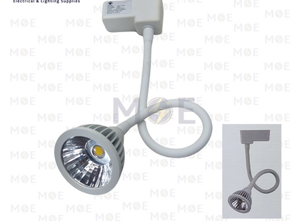 Goldenlight LED COB Track Light Head Spot White Daylight 10W | H40 | سبوت ليد سكة مع ماسورة ابيض دايلايت