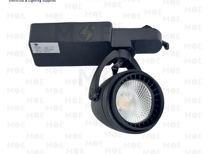 Goldenlight LED COB Track Light Head Spot Black Warmwhite H222 15W | H222 | سبوت ليد سكة اسود ورم وايت