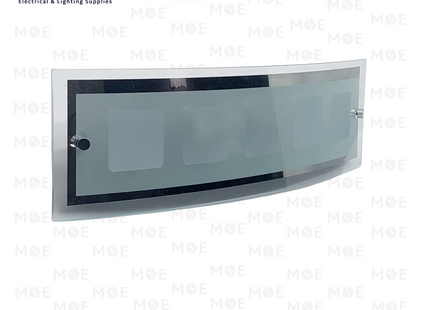 Goldenlight Mirror Light Applique Frosted Glass 2xE14 | W579-2 | ابليك مغسلة زجاج مغشى لمبتين