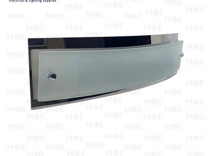 Goldenlight Mirror Light Applique Frosted Glass 2xE14 | W679-2 | ابليك مغسلة زجاج مغشى لمبتين