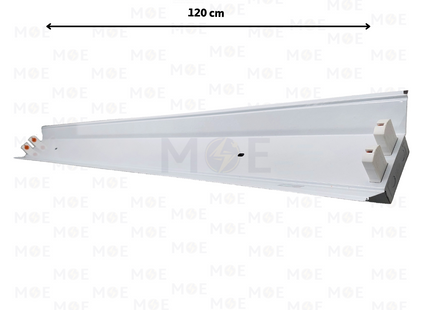 Liper Tube Light Fixture With Electronic Ballast & Reflector 2xT8 2x36W 120cm | HSD-LG | شاسي رفلكتور مجوزة ترانس الكترون