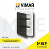 Vimar IP40 Flush Mount Distribution Board Smoked Door 345x445x32.5mm 2Rx12module 24module | V53124