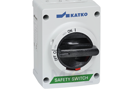 Katko IP65 Enclosed Disconnector Switch 4P 40A 400V | KEM 363 E/G 3x63A IP65 | ديسكونكتور سويتش