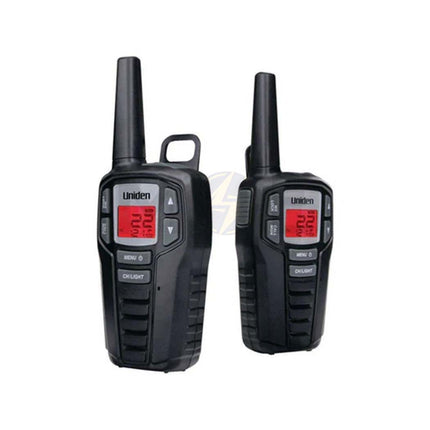 Uniden Two Way Radios  Walkie Talkie Rechargeable 23 Mile 2 Radios  SX237-2C