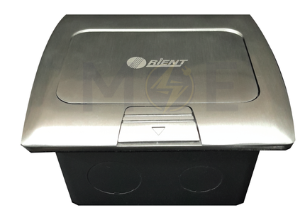 Orient Rectangular Floor Box Soft Pop-up 8module | FLS-622S | علبة ارض