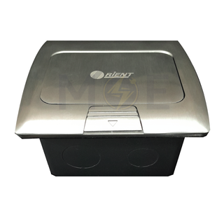 Orient Rectangular Floor Box Soft Pop-up 8module | FLS-622S | علبة ارض