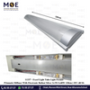 Excel Light Tube Light Fixture Prismatic Diffuser With Electronic Ballast Silver 2xT8 2x40W 120cm | 2FC-40 SL