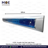 Greenlite Grid Tube Light Fixture With Electronic Ballast White 2x40W 2xT8 120cm | T8 2x40W WH