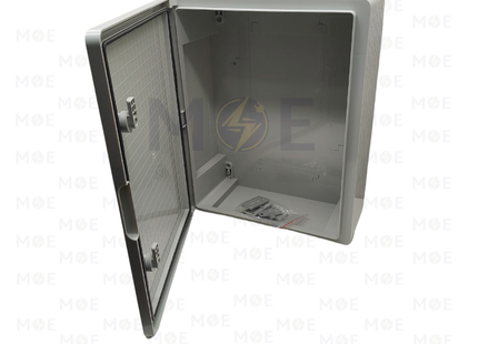 PC PANO Plastic Enclosure Blind Door PC Panel 400x500x180mm | AK5004 | خزانة بلاستيك درفة مسكرة