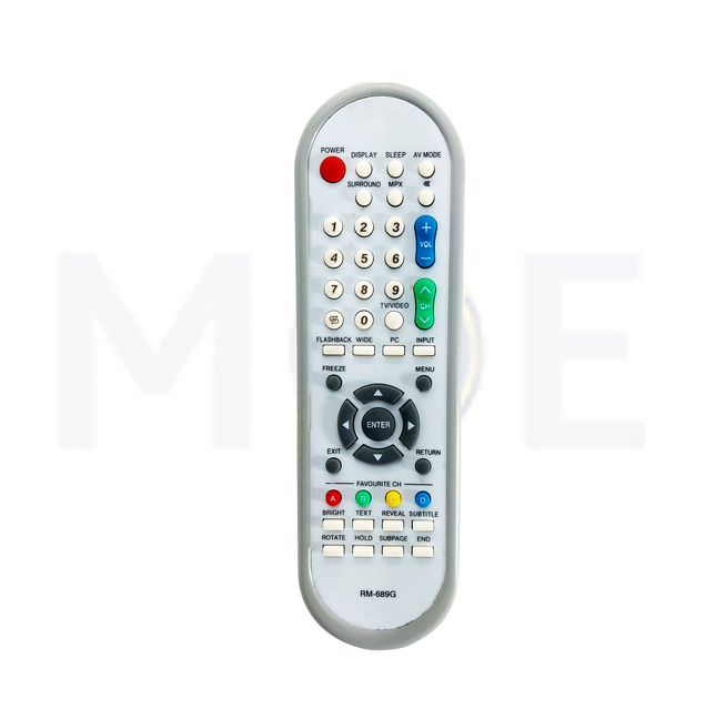 Universal TV Remote control For Sharp LCD/LED TVs | RM-689G