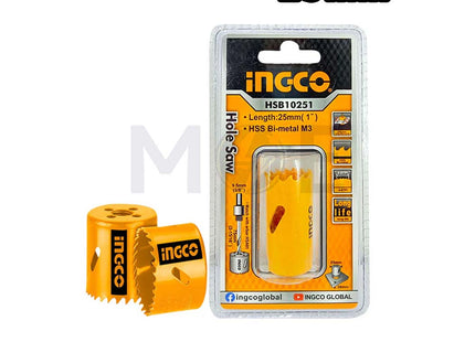 INGCO Bi-Metal Hole Saw 25mm | HSB10251