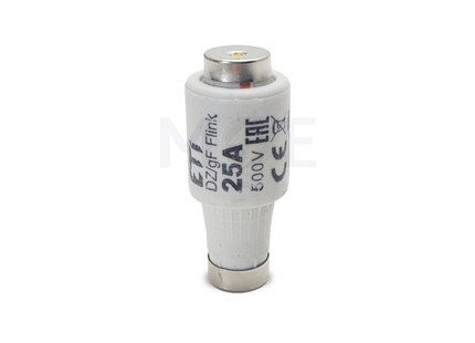 ETI Fuse Ceramic AC DZ/gF 500V 25A | DII فيوز بورسلين قنينة
