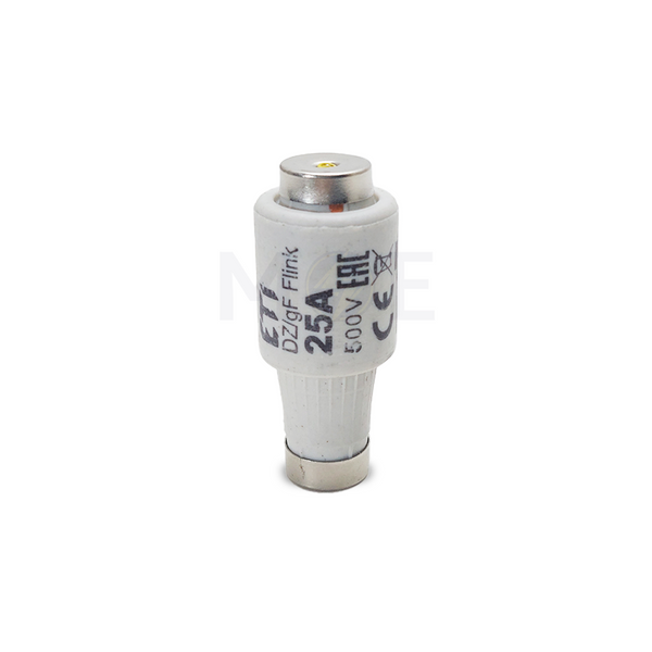 ETI Fuse Ceramic AC DZ/gF 500V 25A | DII فيوز بورسلين قنينة