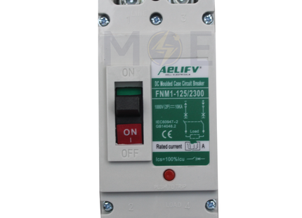 Aelifv MCCB FNM1-250M 2P 600V DC 250A 10kA | FNM1-250M/2P | دجنتور صناعي